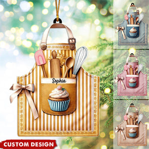 Personalized Baking Ornament, Gift For Baking Lovers - 2024 New Release