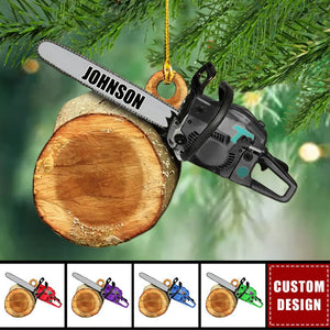 Personalized Arborist Ornaments - Gift For Tree Trimmer - 2024 New Release