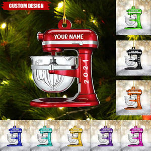 Personalized Baking Mixer Lights Ornaments - 2024 New Release