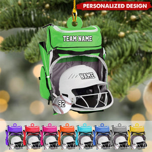 Personalized Baseball Christmas Ornaments-Gifts For Baseball Lover-2024 New Release