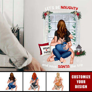 Let's Be Naughty Couple Gift - 2024 New Release Personalized Funny Couple Decal