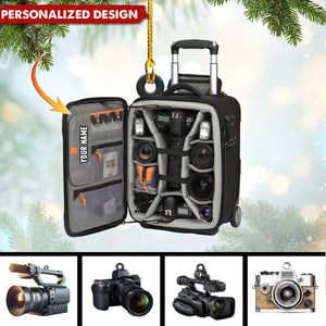 2024 New Release Personalized Professional video camera Ornament-Gifts For co-worker,Photographer