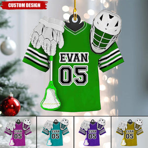 Personalized Lacrosse Christmas Ornament Gift For Lacrosse Lovers - 2024 New Release