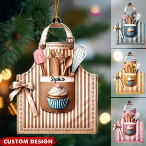 Personalized Baking Ornament, Gift For Baking Lovers - 2024 New Release