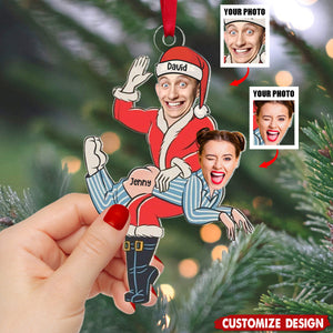 Custom Photo - Gifts For Couple Christmas Ornament