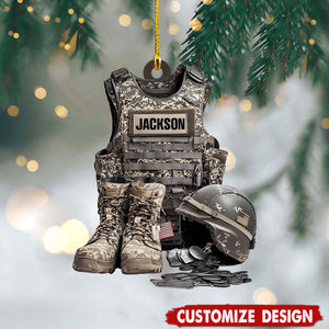 Personalized Military Uniform Christmas Ornament-2024 New Release