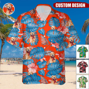 Upload Pet/Couple/Family Photo Hawaiian Shirt