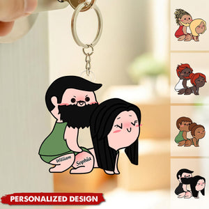 You're My Favorite Thing To Do-Personalized Keychain-Gifts For Couple