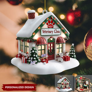 Personalized Veterinarian Clinic Christma Ornament-Gifts For Veterinarian-2024 New Release