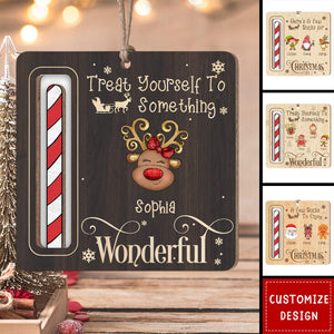 Here's A Few Bucks For Christmas - Personalized Family Wooden Ornament