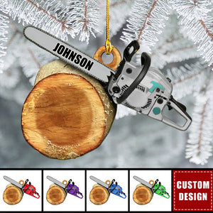 Personalized Arborist Ornaments - Gift For Tree Trimmer - 2024 New Release