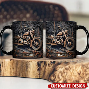 Personalized Biker Mug - Gift For Ride Lovers