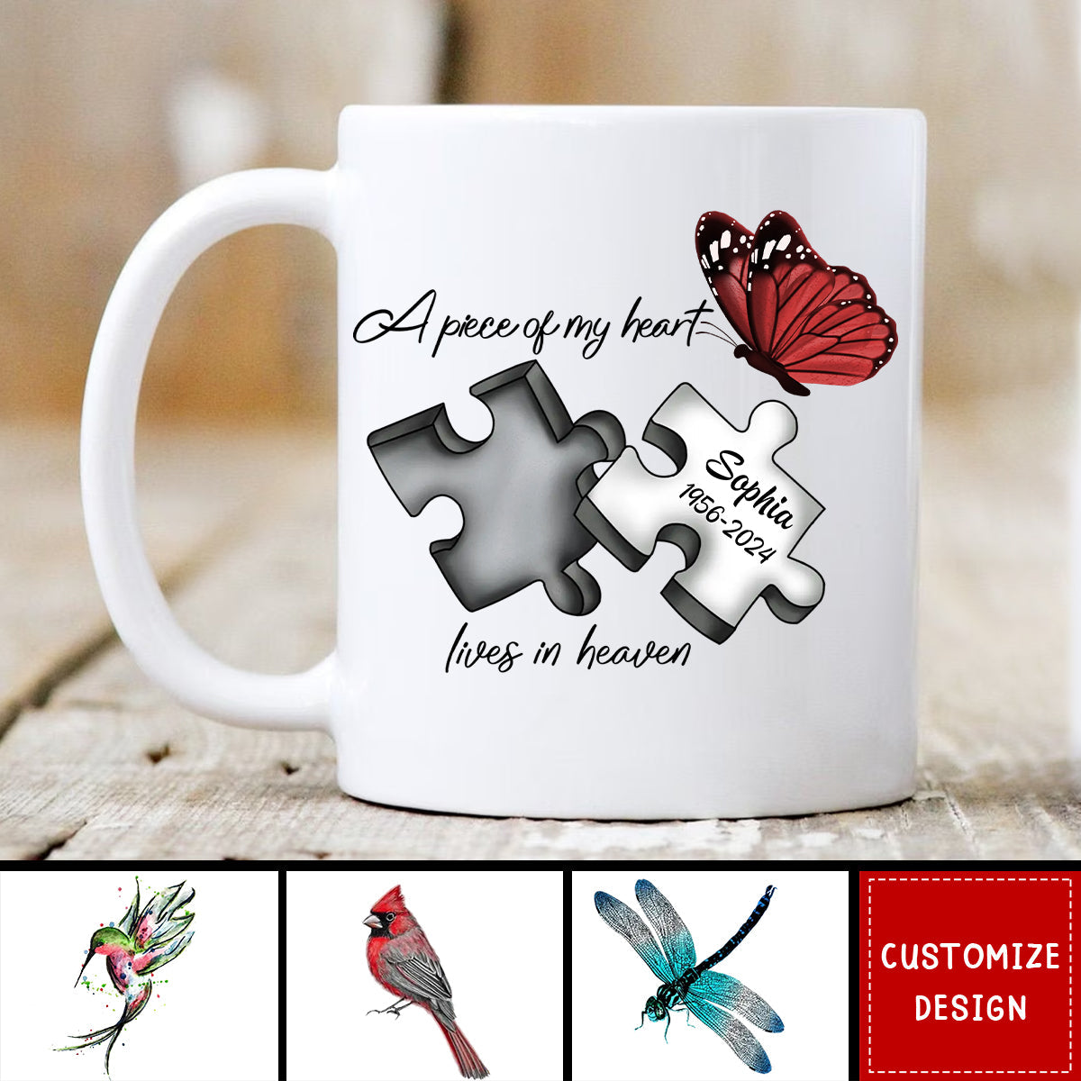 Personalized In Loving Memory Mug