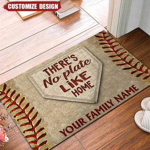 Personalized Baseball Doormat - Perfect Gift For Baseball Players