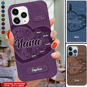 Grandma's Little Sweethearts - Personalized Phone case