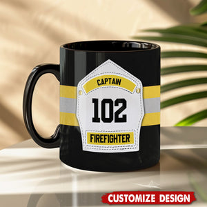 Personalized Firefighter Mug - Gift For Firefighter