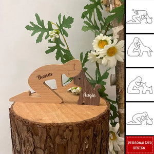 I Like Dogs,The Dog Is The God Of Frolic-Personalized Shaped Wooden Art Puzzle-Gift For Pet Owners, Pet Lovers