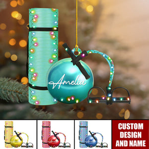 2024 New Release Personalized Pilates equipment Christmas Ornament - Gift For Pilates Lover