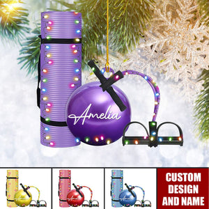 2024 New Release Personalized Pilates equipment Christmas Ornament - Gift For Pilates Lover