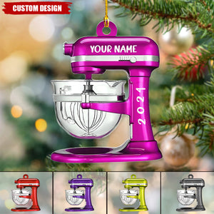 Personalized Baking Mixer Lights Ornaments - 2024 New Release