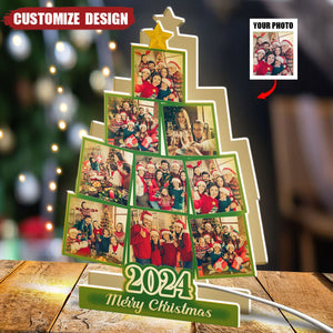 Custom Photo Christmas Tree - Personalized Light Box - 2024 New Release