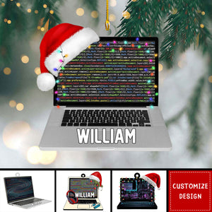 Personalized Computer Programmer Ornament, Gifts For Computer Programmer - 2024 New Release