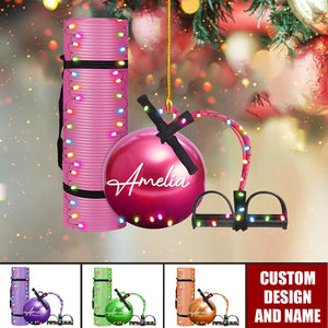 2024 New Release Personalized Pilates equipment Christmas Ornament - Gift For Pilates Lover