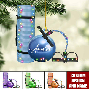 2024 New Release Personalized Pilates equipment Christmas Ornament - Gift For Pilates Lover