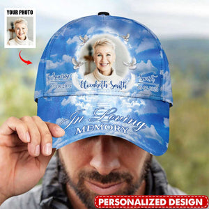 Heaven Sky Custom Photo Memorial Cap