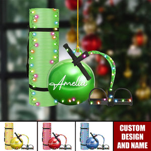 2024 New Release Personalized Pilates equipment Christmas Ornament - Gift For Pilates Lover