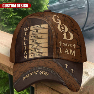 Man Of God - Personalized Classic Cap