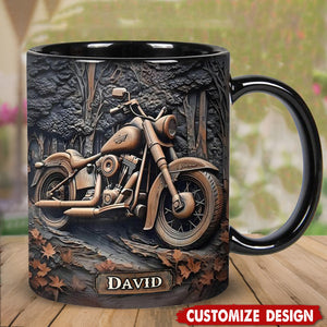 Personalized Biker Mug - Gift For Ride Lovers