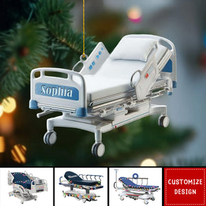 Personalized Medicine Hospital Bed Ornaments - 2024 New Release