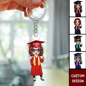 Class Of 2024 Graduation Gift For Daughter Personalized Acrylic Keychain