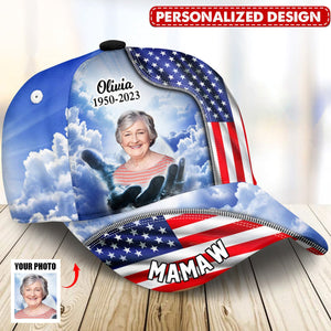 Upload Photo Family Memorial Personalized Cap