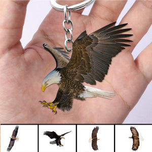 Eagle Keychain-Perfect Gift for Eagle Lover