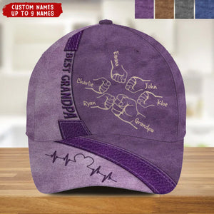 Daddy, You Got My Back - Family Personalized Hat - All Over Print Classic Cap