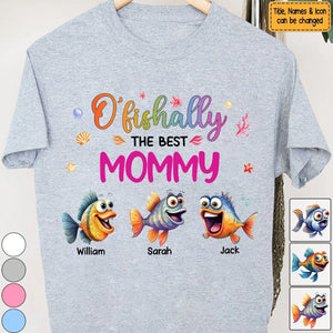 Funny Gift O'fishally Grandma Personalized Shirt