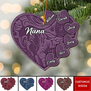 2024 New Release Grandma Belongs To Grandkids - Personalized Christmas Ornament