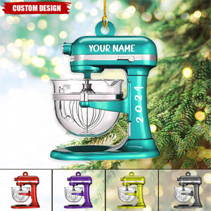 Personalized Baking Mixer Lights Ornaments - 2024 New Release