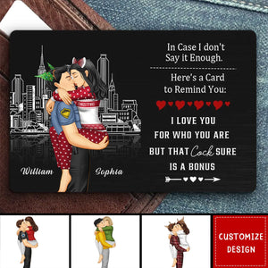 Anniversary Reminder Card - Personalized Custom Wallet Card