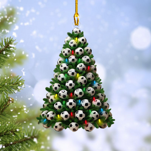 Christmas Soccer Tree Ornament-Gifts For Soccer Lover-2024 New Release