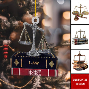 2024 New Release Personalized Lawyer Christmas Ornament - Gift For Lawyer