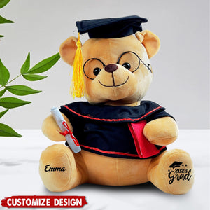 2025 Grad - Personalized Graduation Bear