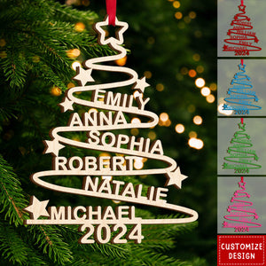 Personalized Gifts For Family Christmas Ornament - 2024 New Release