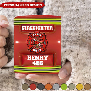 Logo Gifts For Firefighter Coffee-Personalized Mug-Gift For Firefighter