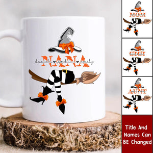 Personalized Gift For Nana/Mom Witch Halloween Mug