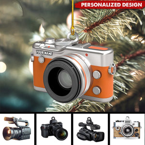 2024 New Release Personalized Professional video camera Ornament-Gifts For co-worker,Photographer