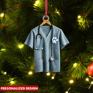 Personalized Veterinarian Christmas Ornament-Gift For Veterinarians-2024 New Release