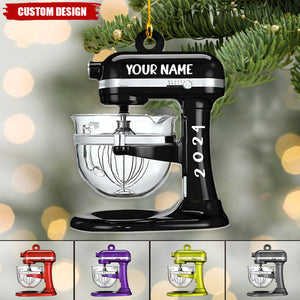 Personalized Baking Mixer Lights Ornaments - 2024 New Release